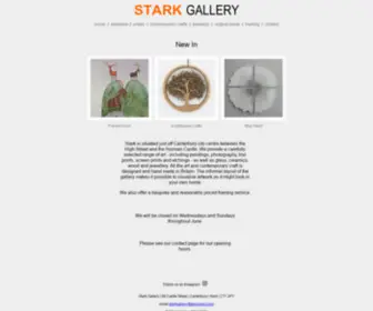 Starkgallery.com(Stark Gallery Canterbury) Screenshot