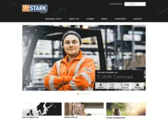 Starkgroup.dk(Trust builds the future) Screenshot