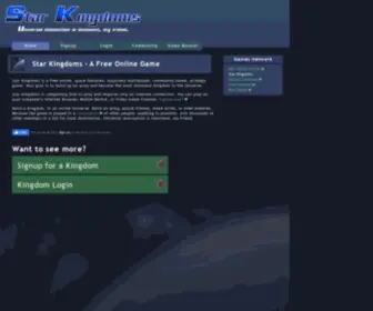 Starkingdoms.com(Star Kingdoms) Screenshot