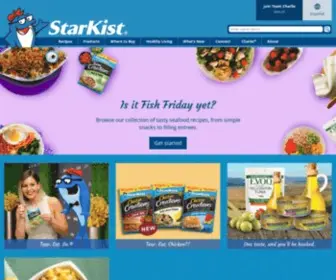 Starkist.com(Tear. Eat. Wander) Screenshot