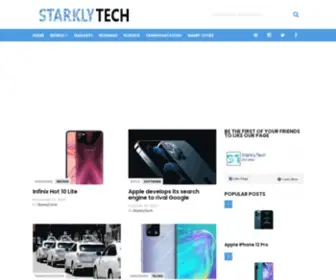 Starklytech.com(A Mobile Device Technology Blog) Screenshot