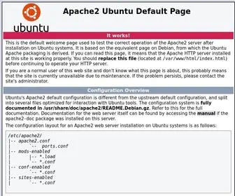 Starkprint.com(Apache2 Ubuntu Default Page) Screenshot