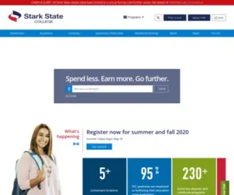 Starkstate.edu(Stark State College) Screenshot
