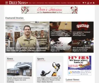 Starkvilledailynews.com(Oktibbeha County & Mississippi State University) Screenshot