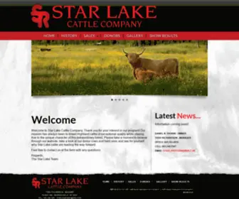 Starlake.com(Star Lake Cattle Company) Screenshot