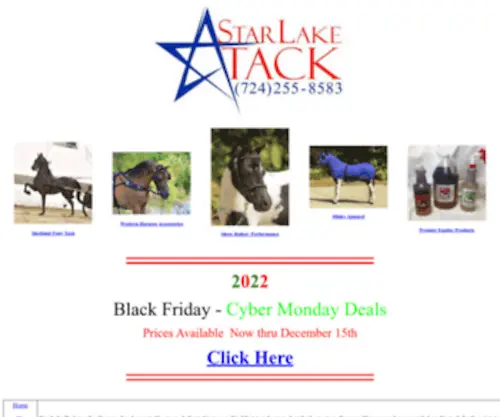 Starlakefarm.com(About Star Lake Farm) Screenshot