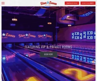 Starlanespolaris.com(Star Lanes Polaris brings a boutique bowling experience) Screenshot