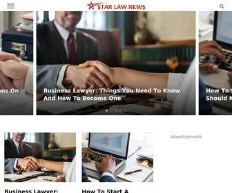 Starlawnews.com(Star Law News) Screenshot