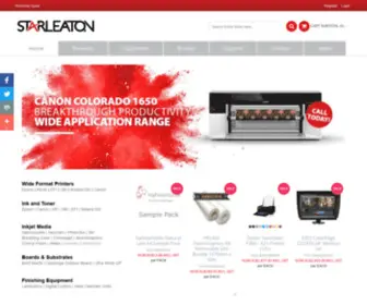 Starleaton.com.au(Wide Format Printing Equipment) Screenshot