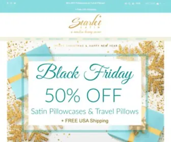 Starletsatin.com(Starlet Satin Pillowcases) Screenshot