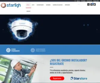Starligh.com(Distribuidor Mayorista en Sistemas de Seguridad) Screenshot