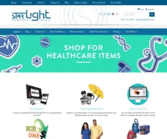 Starlightad.com(Custom specialties with your company logo. Great Advertising & Promotional Products) Screenshot