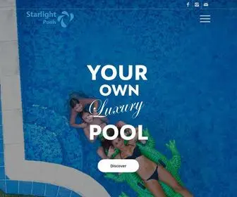 Starlightpools.co.uk(Swimming Pool for Your Garden) Screenshot