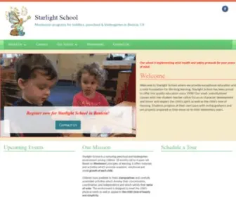 Starlightschool.com(Starlight School) Screenshot