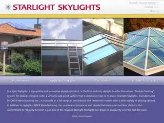 Starlightskylights.com(Starlight Skylights) Screenshot