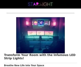 Starlightstrips.com(LED Strip Lights) Screenshot