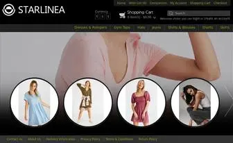 Starlinea.com(Starlinea apparels that's expressive and uniqure as you are) Screenshot