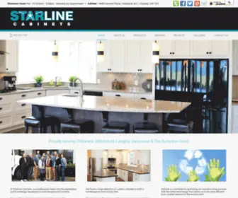 Starlinecabinets.com(Starline Cabinets) Screenshot