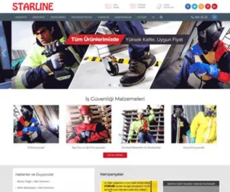 Starlinesafety.com(İş Güvenliği Malzemeleri) Screenshot