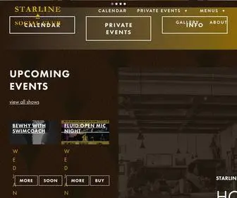 Starlinesocialclub.com(Starline Social Club) Screenshot
