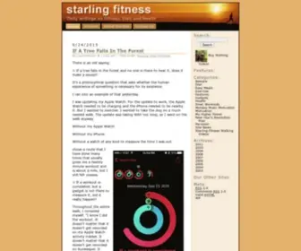 Starling-Fitness.com(Fitness, diet, and health weblog) Screenshot