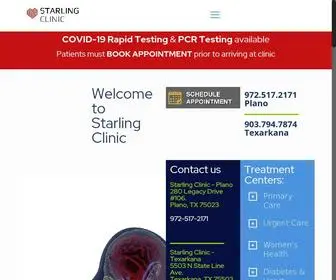 Starlingclinic.com(Starling Clinic) Screenshot