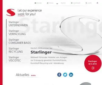 Starlinger.com(AD*STAR®) Screenshot
