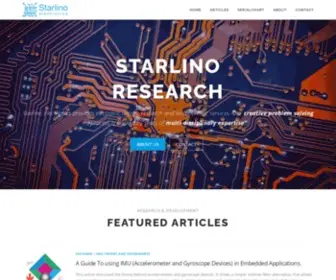 Starlino.com(Electronic Design) Screenshot