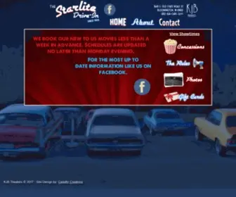 Starlitebloomington.com(Starlite Drive) Screenshot