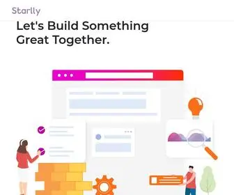 Starllysolutions.com(Starlly Solutions Pvt Ltd) Screenshot