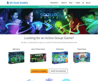 Starluxgames.com(Starlux Games ®) Screenshot