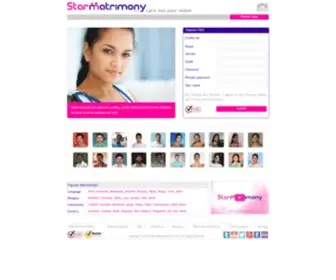 Starmatrimony.com(Star Matrimony) Screenshot