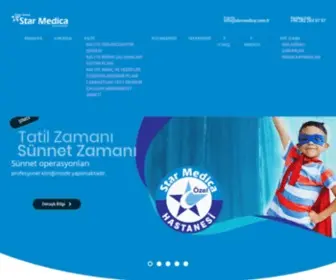 Starmedica.com.tr(Özel Star Medica Hastanesi) Screenshot