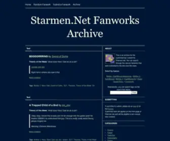 Starmenarchives.net(Starmenarchives) Screenshot