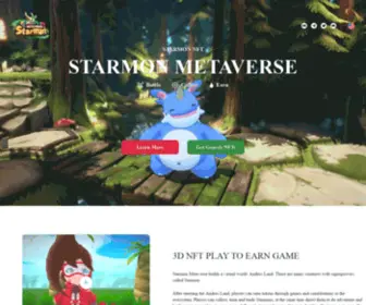 Starmon.io(3D NFT Play To Earn Game) Screenshot