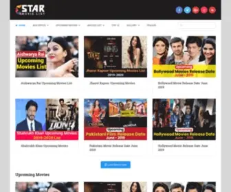 Starmovielist.com(Star Movie List) Screenshot