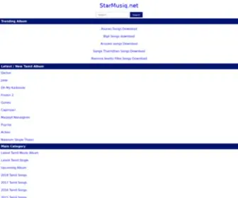 Starmusiq.net Screenshot