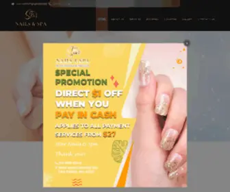 Starnailsspadesperes.com(Star Nails & Spa) Screenshot