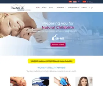 Starnbergmed.com(EPI-NO Childbirth Trainer and Pelvic Floor Trainer) Screenshot
