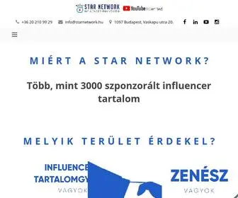 Starnetwork.hu(Star Network) Screenshot