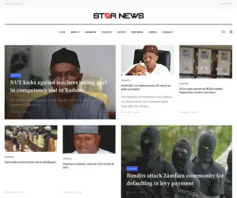 Starnews.ng(Indepth, Objective Nigerian news) Screenshot