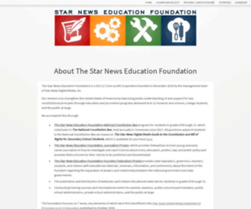 Starnewseducationfoundation.org(Star News Education Foundation) Screenshot