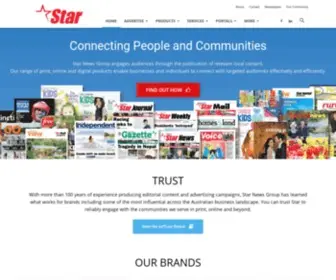 Starnewsgroup.com.au(Star News Group) Screenshot