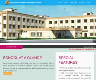 Starnoldsbbsr.com(Saint Arnold's Higher Secondary School) Screenshot