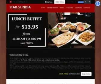 Starofindiala.com(Star of India) Screenshot