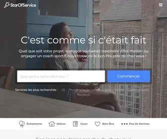 Starofservice.be(Trouvez et engagez les meilleurs professionnels) Screenshot