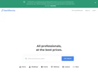 Starofservice.ph(Find local professionals for all your projects) Screenshot