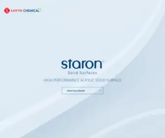 Staron.com(롯데첨단소재) Screenshot