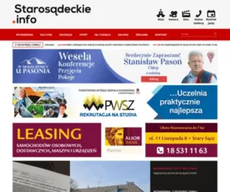 Starosadeckie.info(Portal informacyjny Stary S) Screenshot