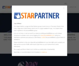 Starpartner.com Screenshot